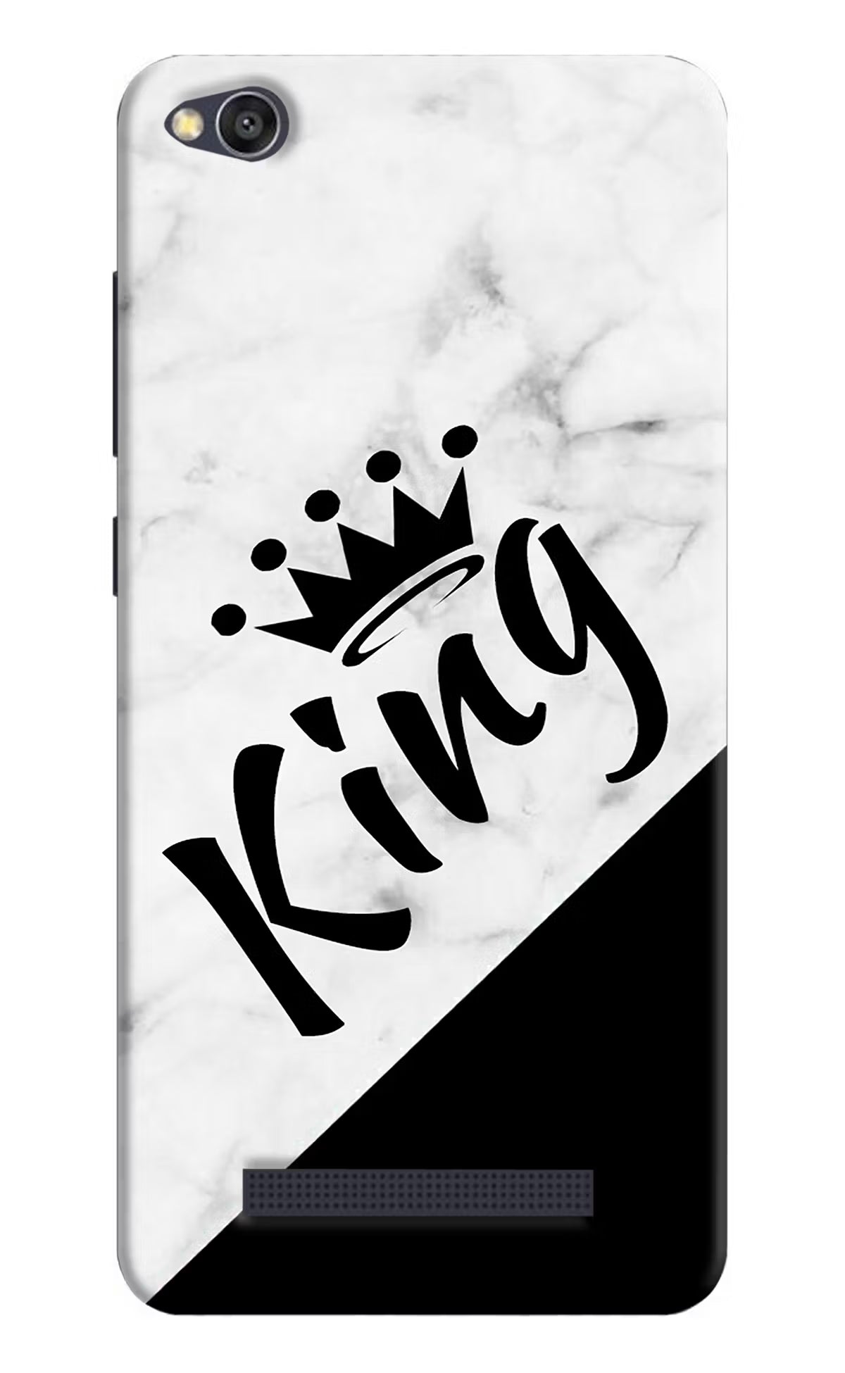 King Redmi 4A Hard Case Back Cover by Casekaro