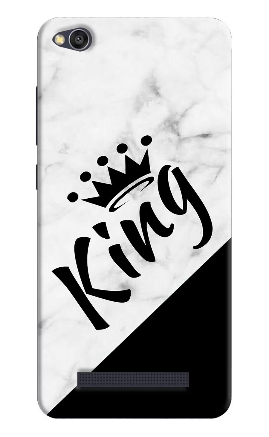 King Redmi 4A Back Cover, Hard case