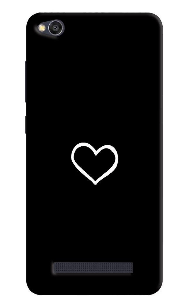 Heart Redmi 4A Hard Case Back Cover by Casekaro