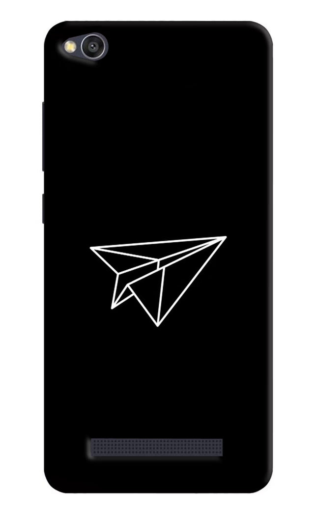 Paper Plane White Redmi 4A Hard Case Back Cover by Casekaro