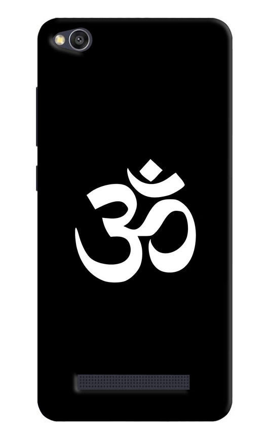 Om Redmi 4A Hard Case Back Cover by Casekaro