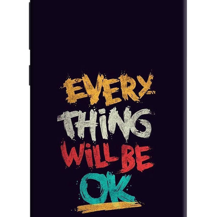 Everything Will Be Ok Redmi 4A Hard Case Back Cover by Casekaro