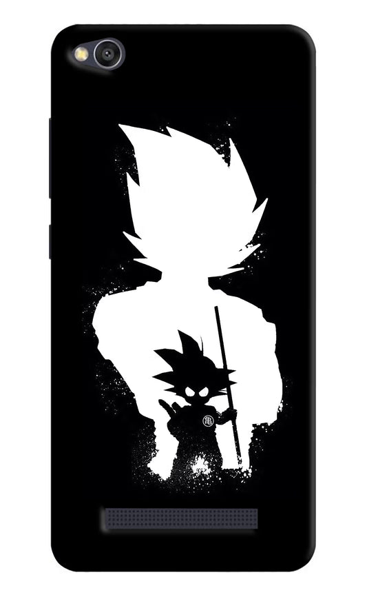 Goku Shadow Redmi 4A Hard Case Back Cover by Casekaro