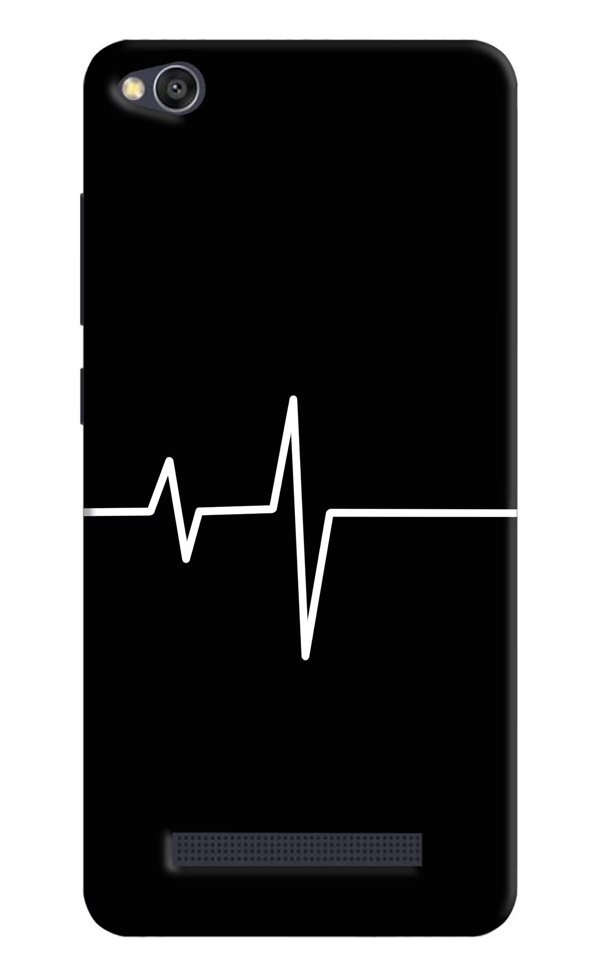 Heart Beats Redmi 4A Hard Case Back Cover by Casekaro
