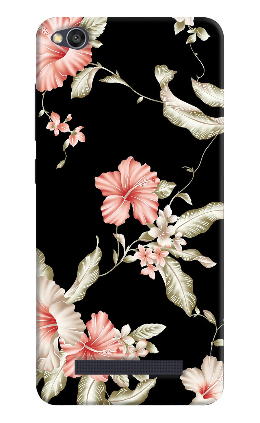 Flowers Redmi 4A Back Cover, Hard case
