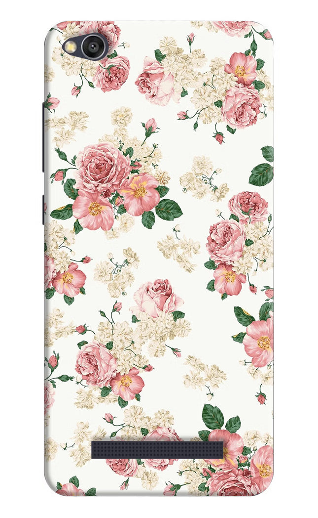 Flowers Redmi 4A Hard Case Back Cover by Casekaro
