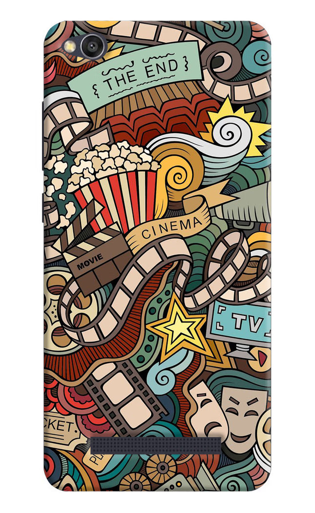 Cinema Abstract Redmi 4A Hard Case Back Cover by Casekaro