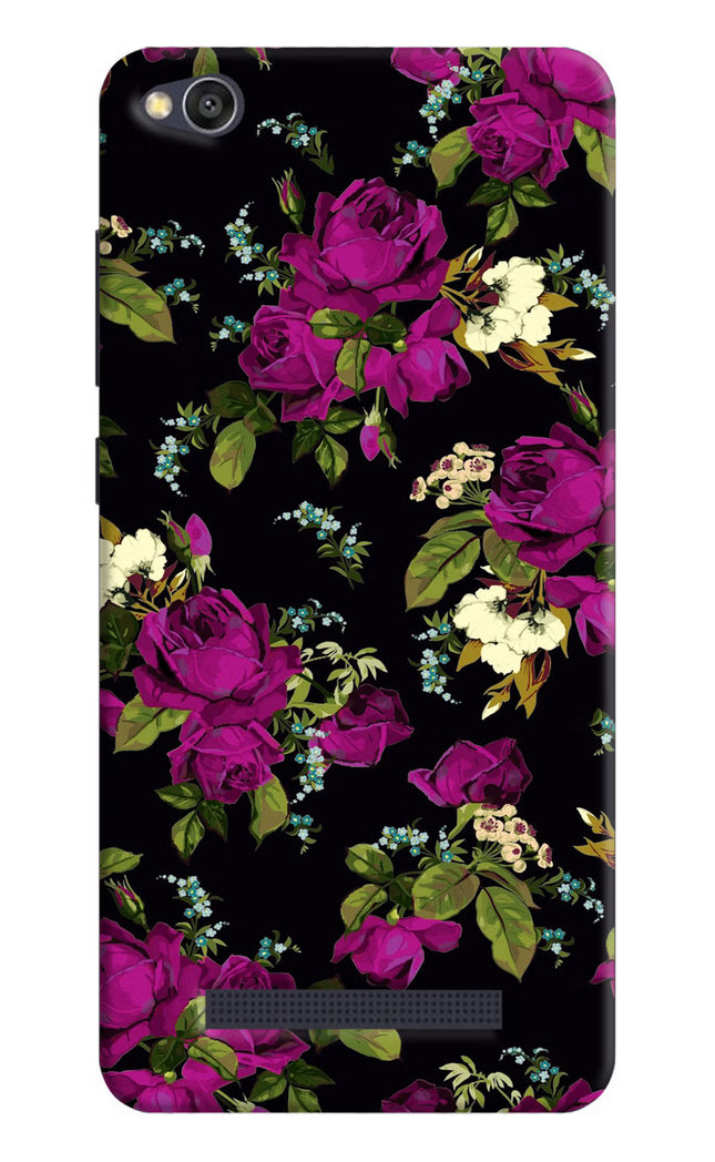 Flowers Redmi 4A Hard Case Back Cover by Casekaro