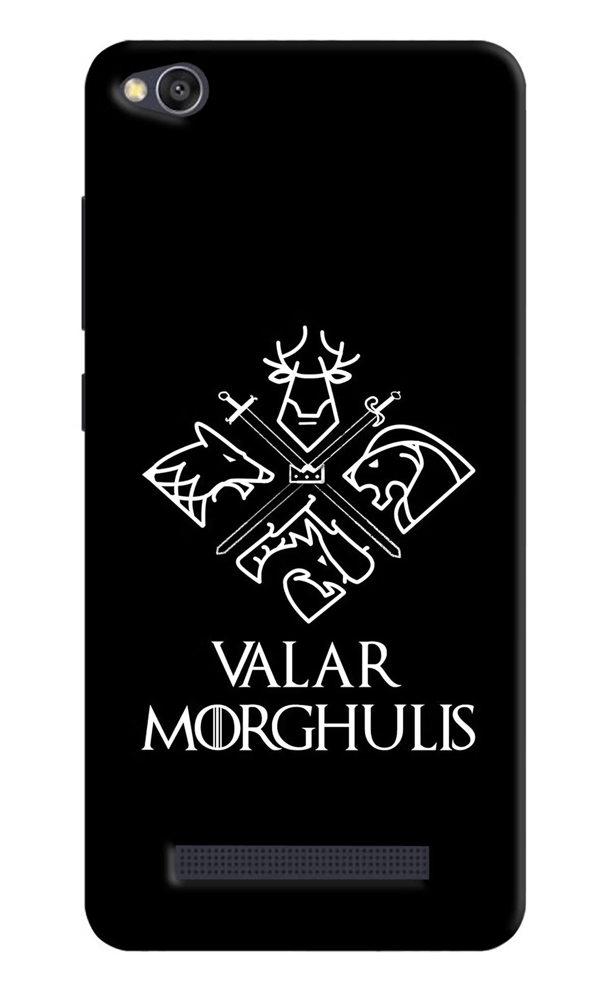 Valar Morghulis | Game Of Thrones Redmi 4A Hard Case Back Cover by Casekaro