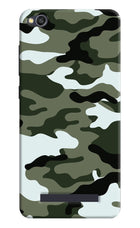 Camouflage Redmi 4A Hard Case Back Cover by Casekaro