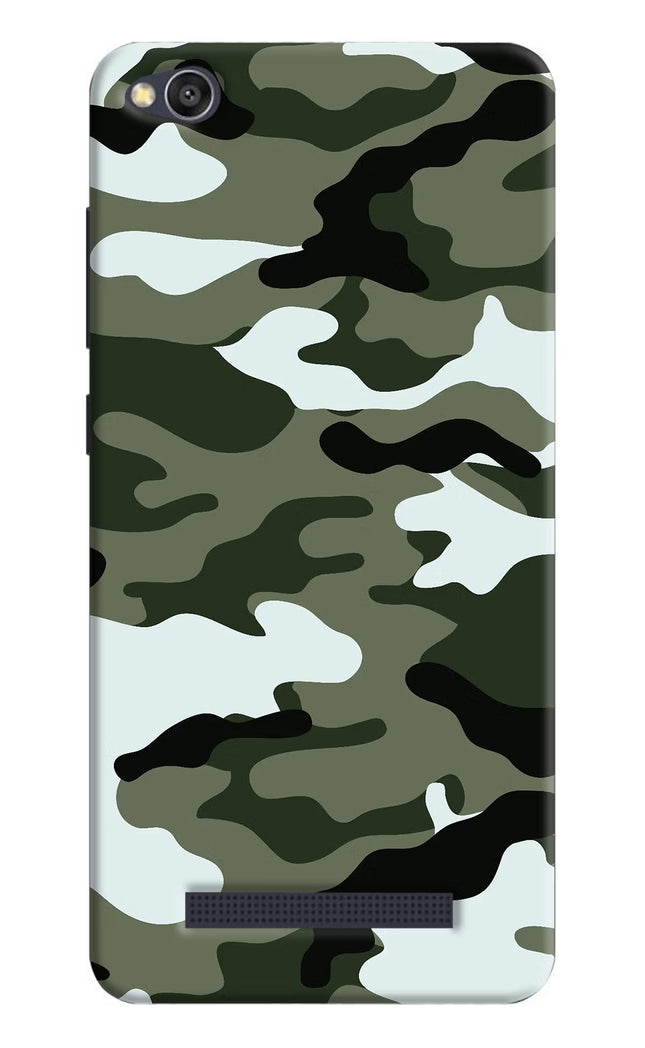 Camouflage Redmi 4A Hard Case Back Cover by Casekaro