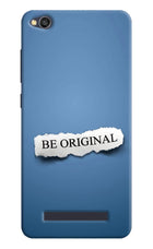 Be Original Redmi 4A Hard Case Back Cover by Casekaro