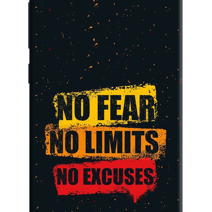 No Fear No Limits No Excuse Redmi 4A Hard Case Back Cover by Casekaro