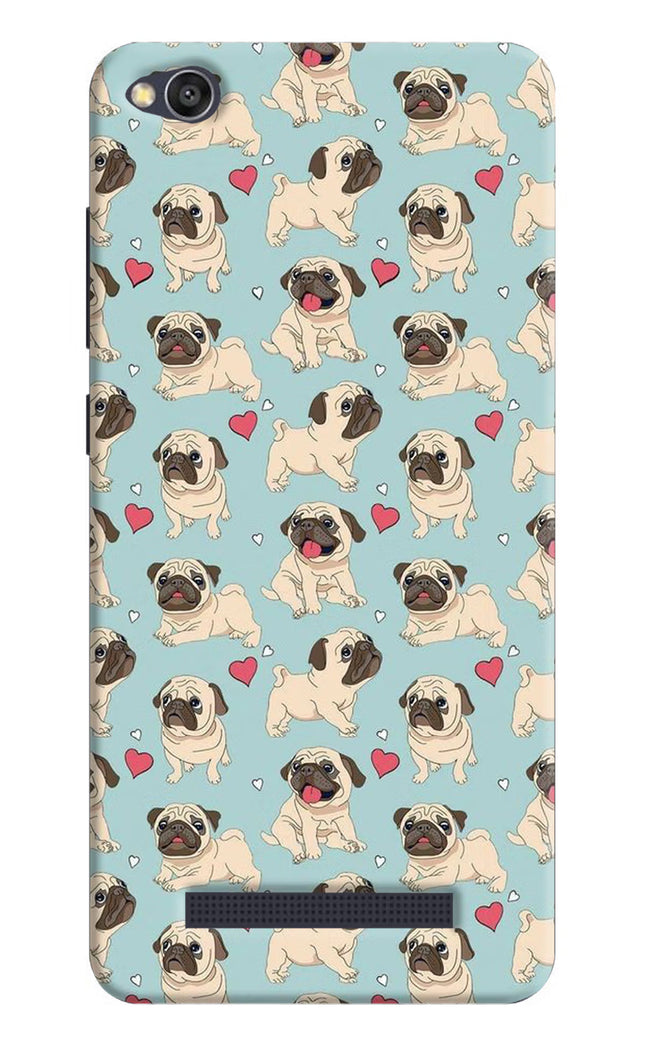 Pug Dog Redmi 4A Hard Case Back Cover by Casekaro