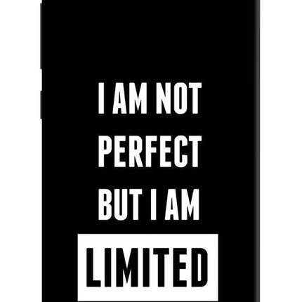 I Am Not Perfect But I Am Limited Edition Redmi 4A Hard Case Back Cover by Casekaro