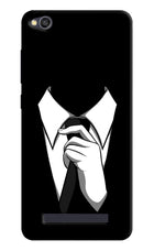 Black Tie Redmi 4A Hard Case Back Cover by Casekaro