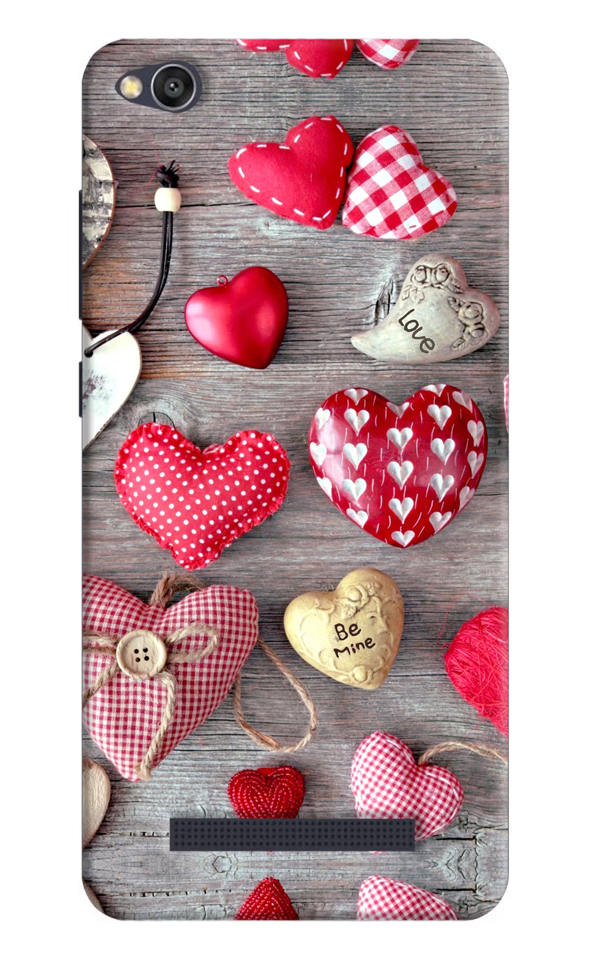 Love Wallpaper Redmi 4A Hard Case Back Cover by Casekaro