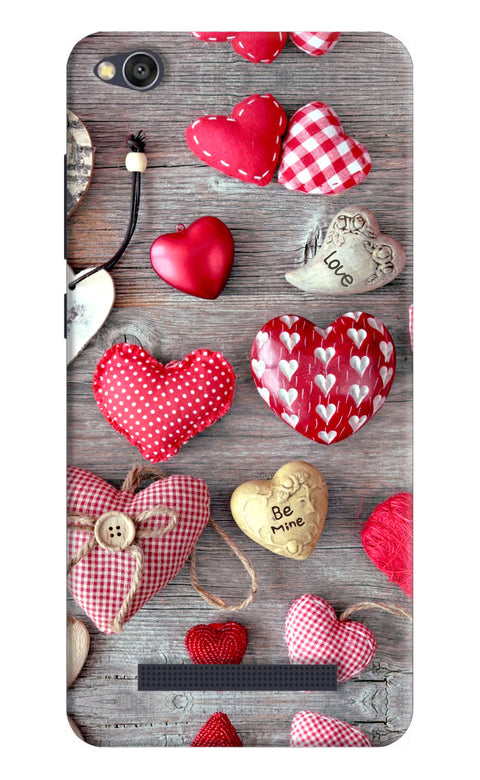 Love Wallpaper Redmi 4A Back Cover