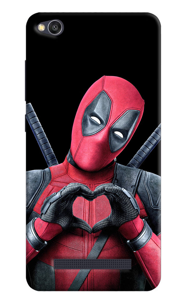 Deadpool Redmi 4A Hard Case Back Cover by Casekaro