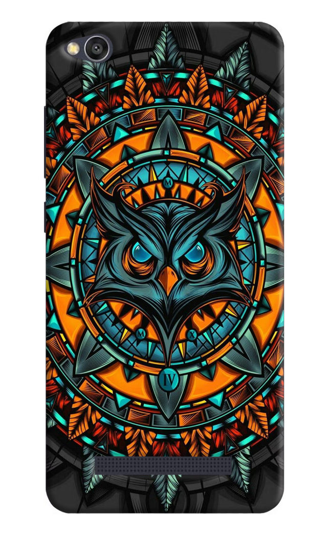 Angry Owl Art Redmi 4A Hard Case Back Cover by Casekaro