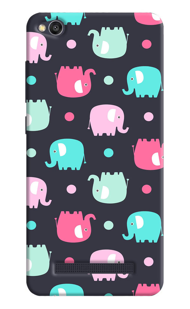 Elephants Redmi 4A Hard Case Back Cover by Casekaro