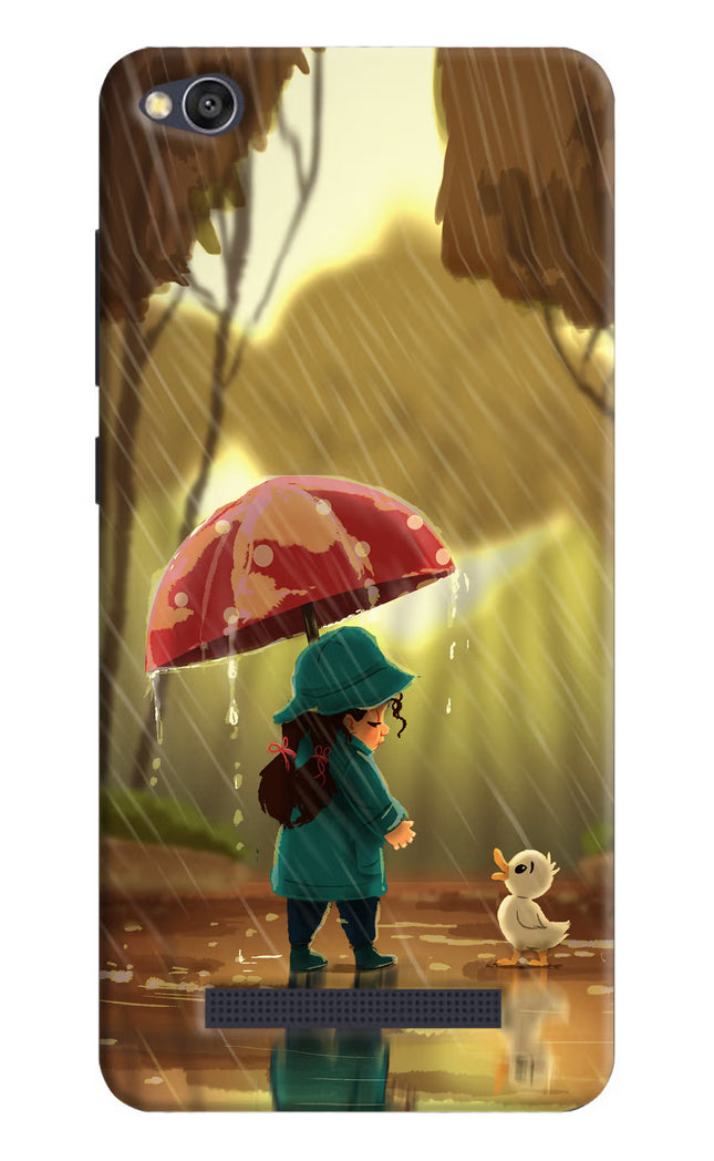 Rainy Day Redmi 4A Hard Case Back Cover by Casekaro