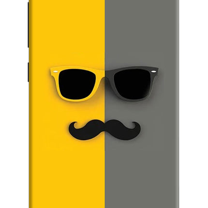 Sunglasses with Mustache Redmi 4A Hard Case Back Cover by Casekaro