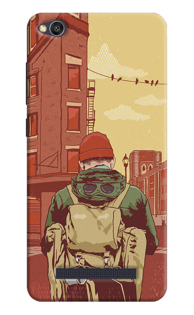 Adventurous Redmi 4A Hard Case Back Cover by Casekaro