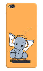 High On Music Redmi 4A Hard Case Back Cover by Casekaro