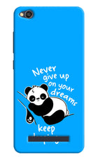 Keep Sleeping Redmi 4A Hard Case Back Cover by Casekaro