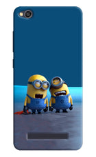 Minion Laughing Redmi 4A Hard Case Back Cover by Casekaro