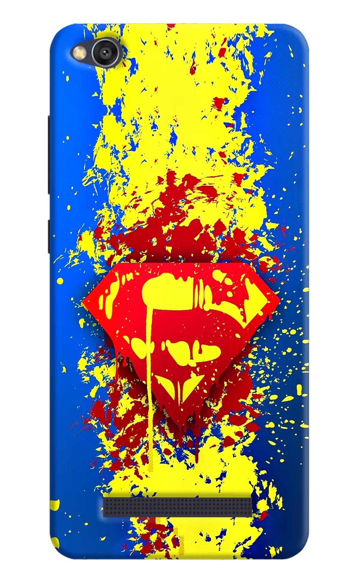 Superman logo Redmi 4A Hard Case Back Cover by Casekaro