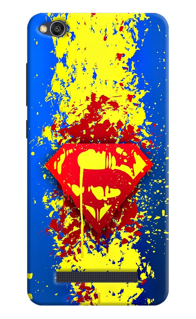 Superman logo Redmi 4A Hard Case Back Cover by Casekaro