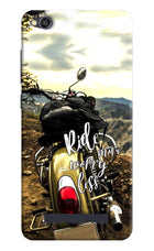 Ride More Worry Less Redmi 4A Hard Case Back Cover by Casekaro