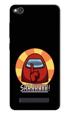 Among Us Shhh! Redmi 4A Hard Case Back Cover by Casekaro