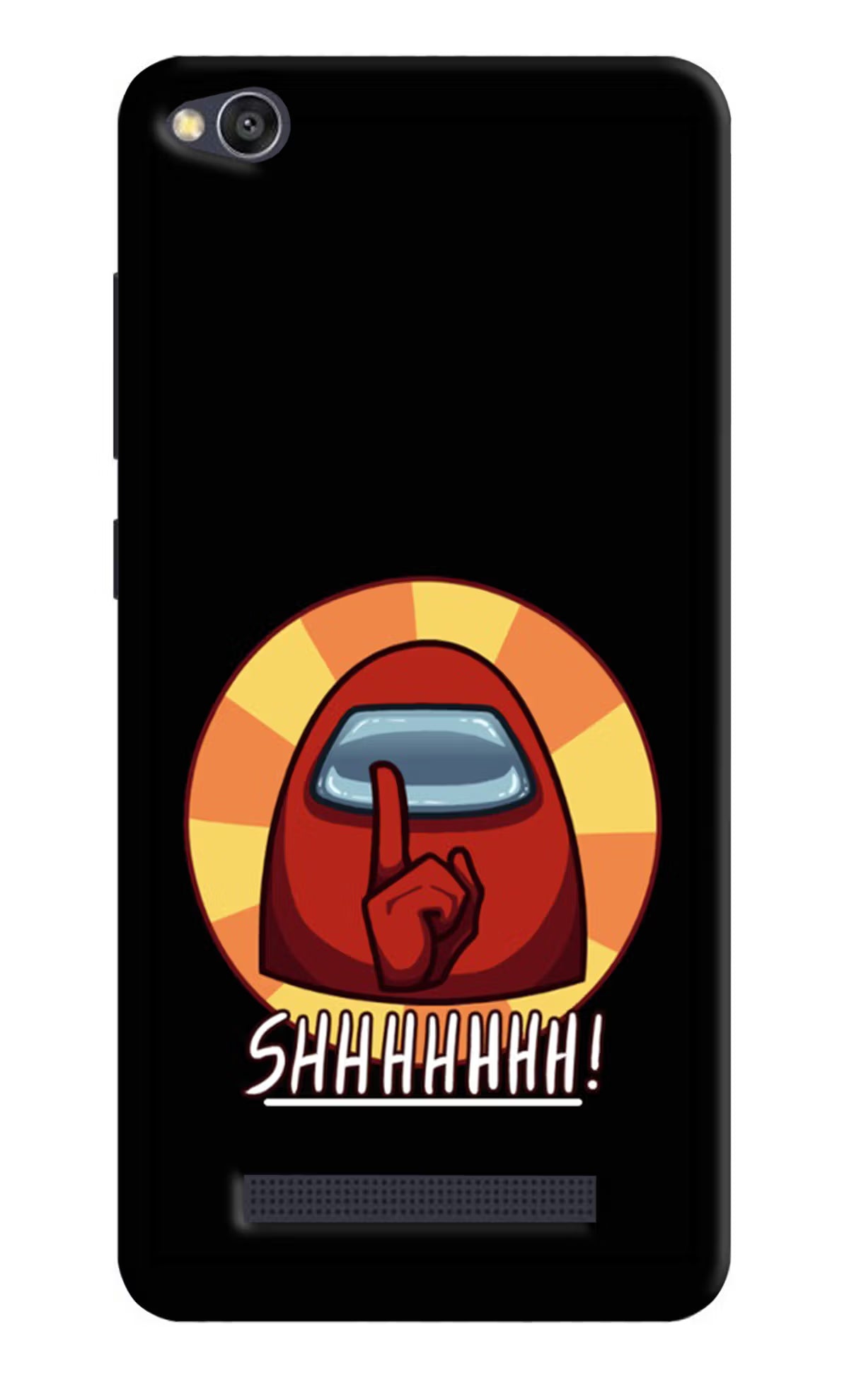 Among Us Shhh! Redmi 4A Hard Case Back Cover by Casekaro