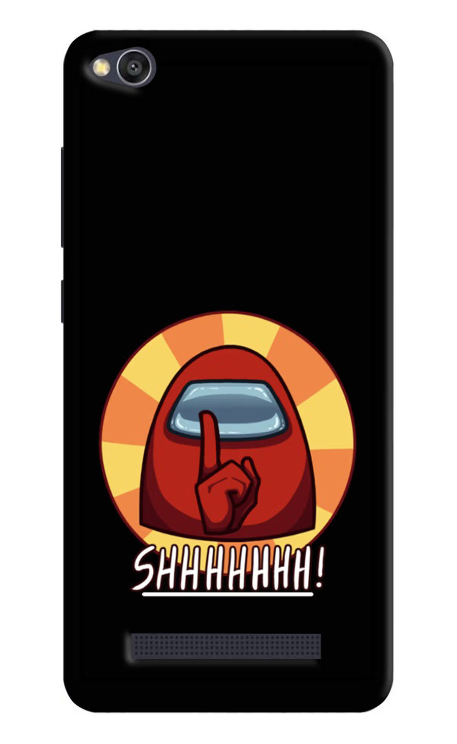 Among Us Shhh! Redmi 4A Back Cover, Hard case