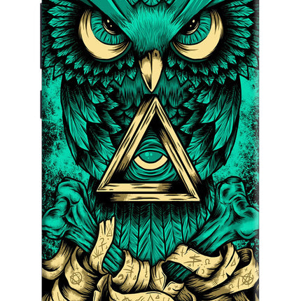 Green Owl Redmi 4A Hard Case Back Cover by Casekaro