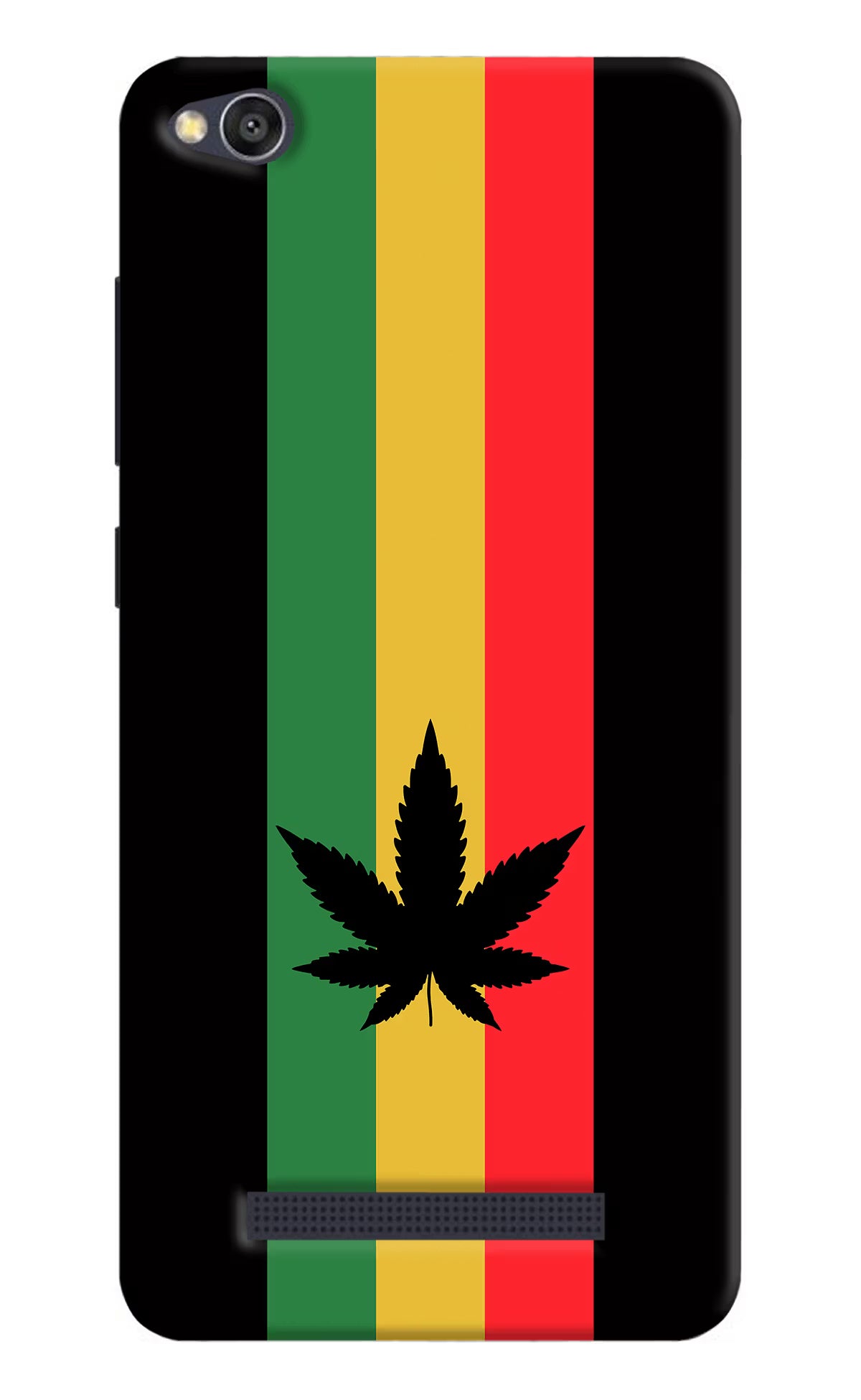 Weed Flag Redmi 4A Hard Case Back Cover by Casekaro