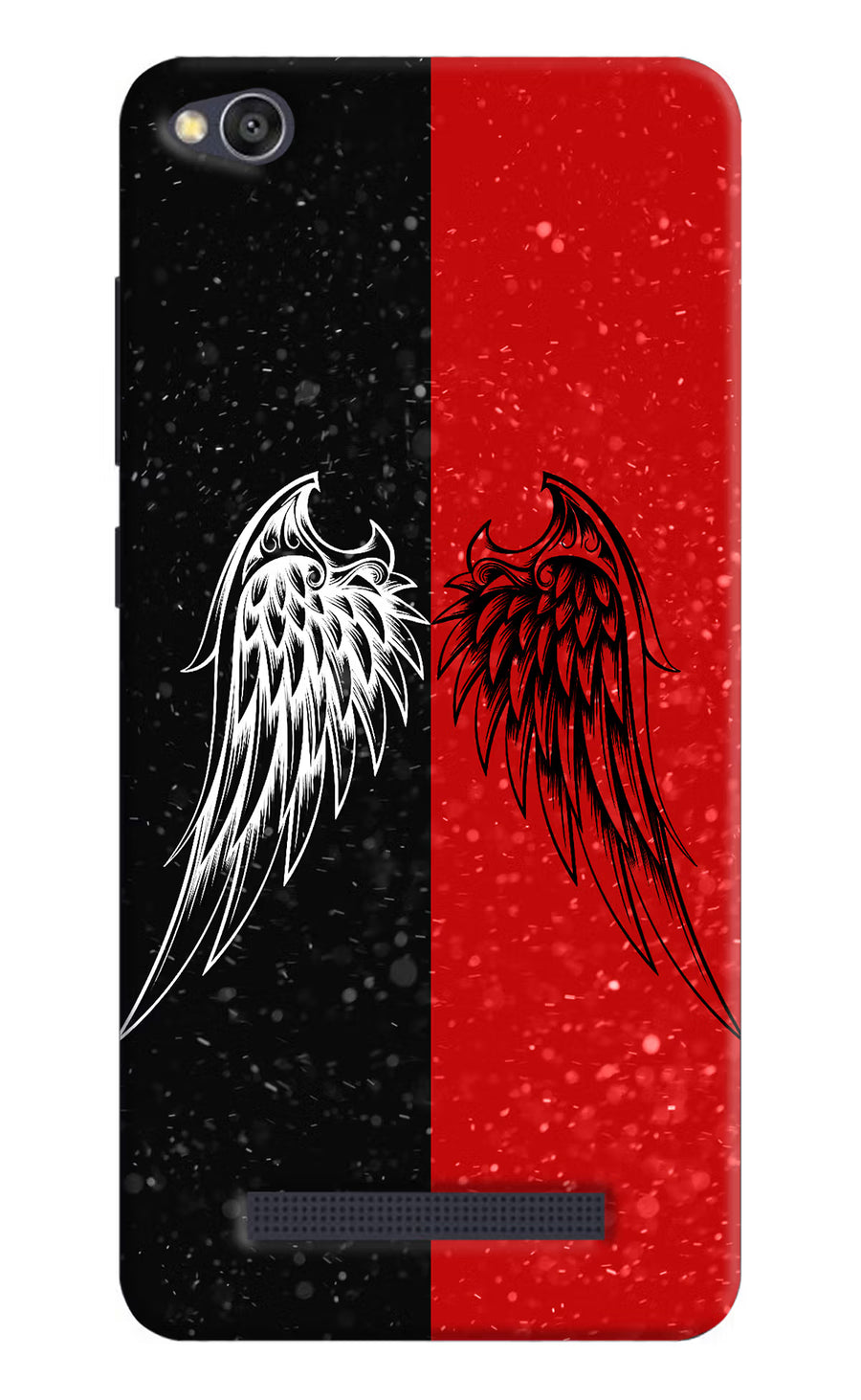 Wings Redmi 4A Back Cover, Hard case