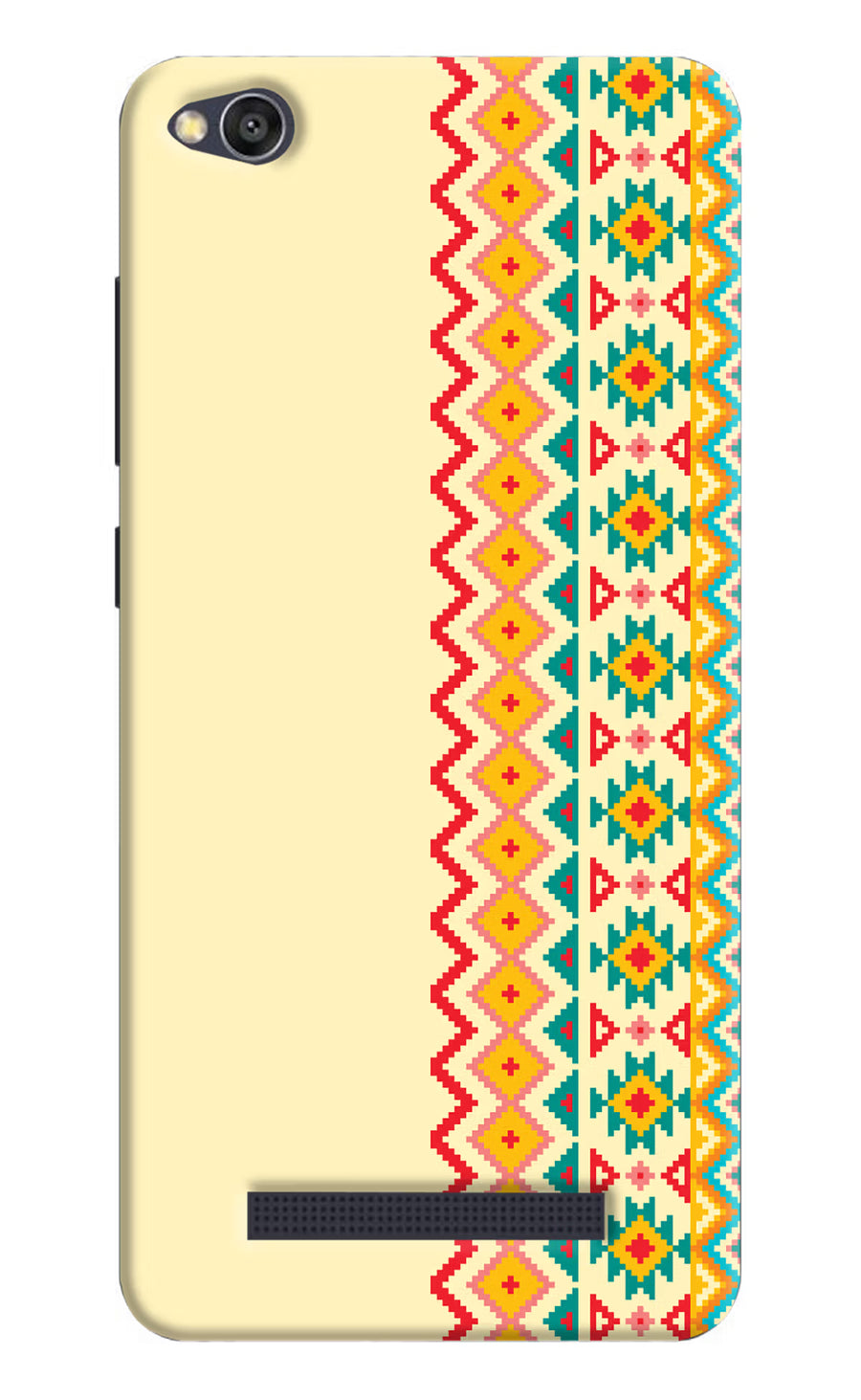 Ethnic Seamless Redmi 4A Back Cover, Hard case