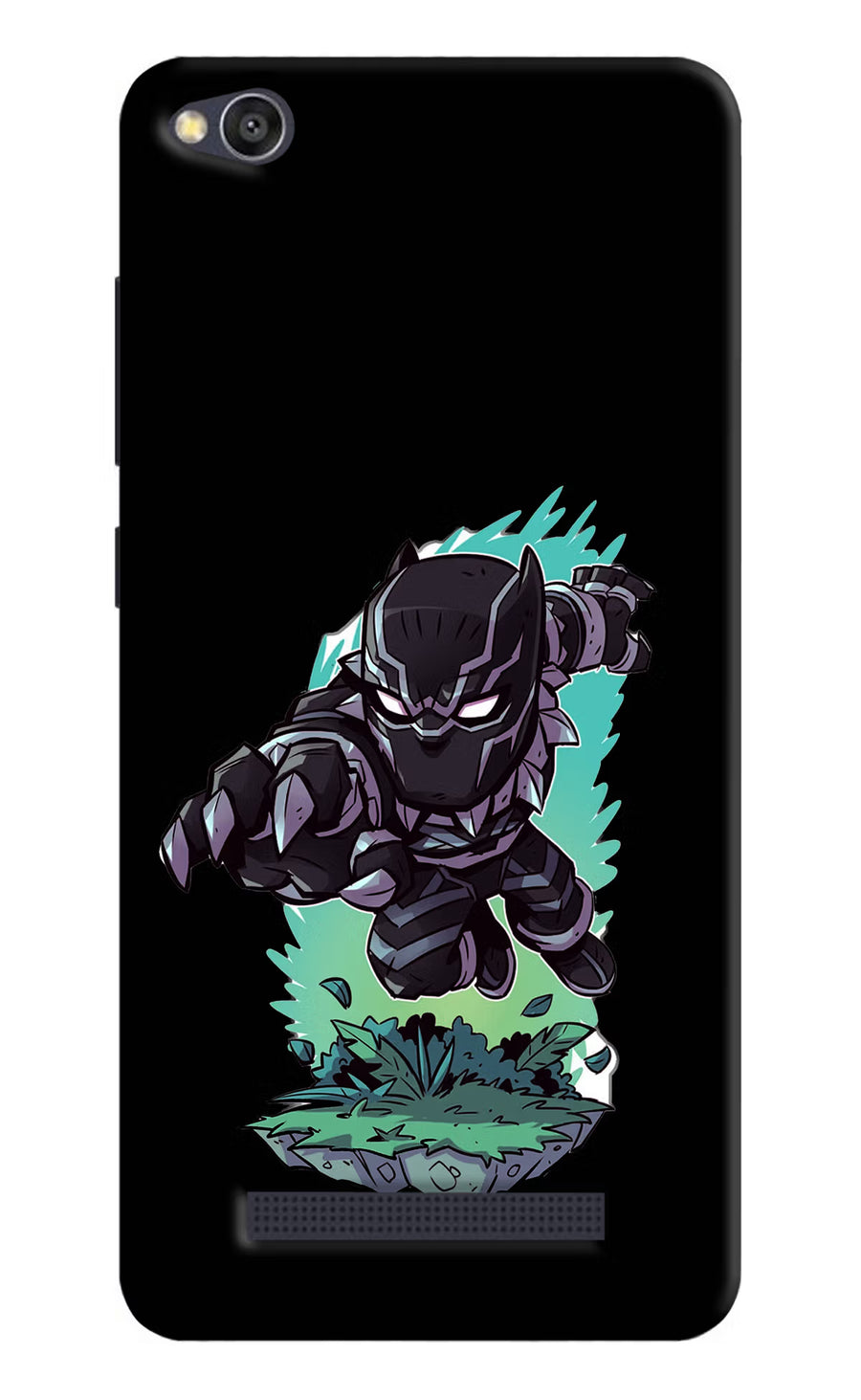 Black Panther Redmi 4A Back Cover, Hard case