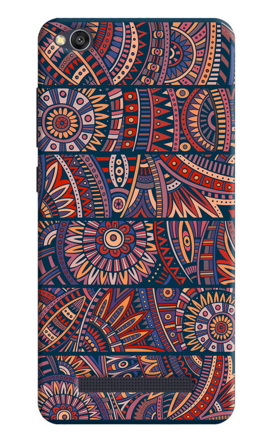 African Culture Design Redmi 4A Hard Case Back Cover by Casekaro