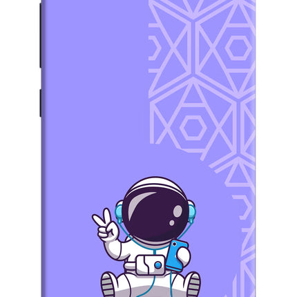 Cute Astronaut Chilling Redmi 4A Hard Case Back Cover by Casekaro