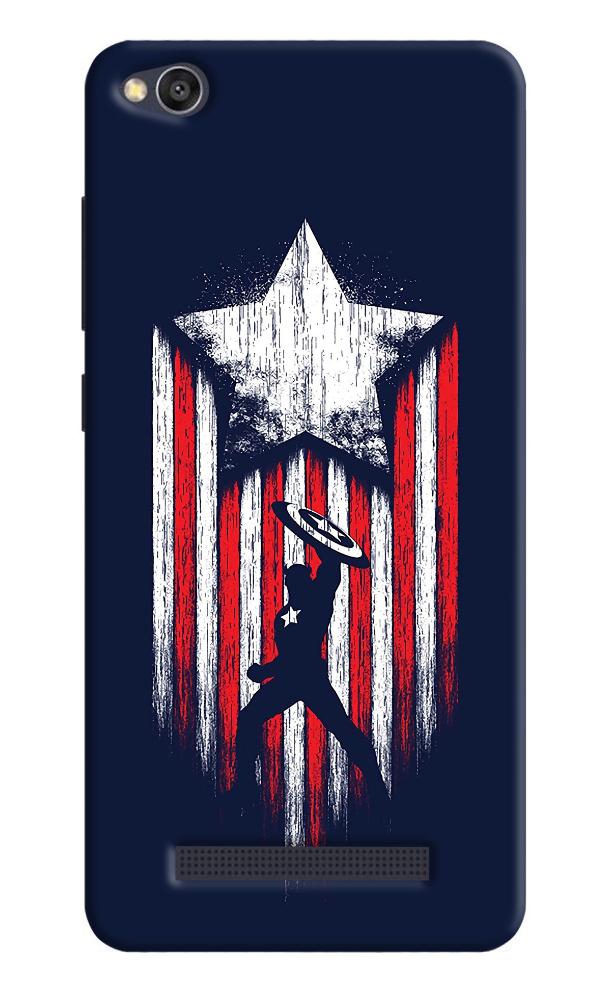 Captain America Marvel Art Redmi 4A Back Cover