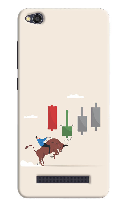Bull Trading Momentum Redmi 4A Hard Case Back Cover by Casekaro