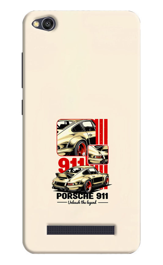 Classic Porsche 911 Redmi 4A Hard Case Back Cover by Casekaro