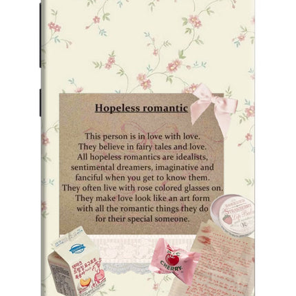 Hopeless Romantic Redmi 4A Hard Case Back Cover by Casekaro