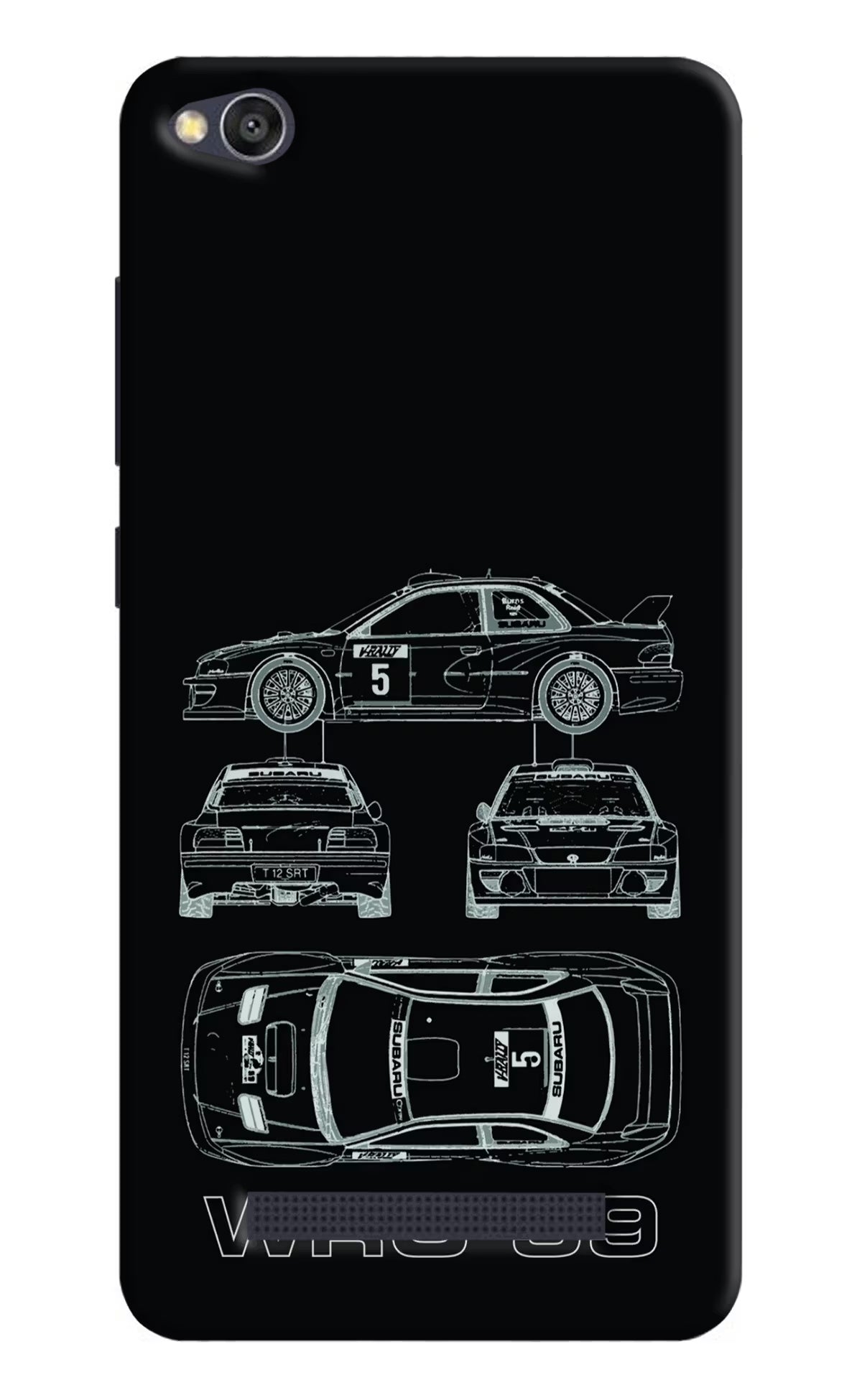 WRC'99 Redmi 4A Hard Case Back Cover by Casekaro