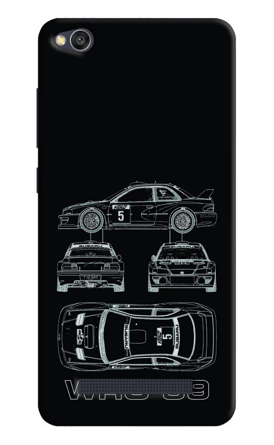WRC'99 Redmi 4A Hard Case Back Cover by Casekaro